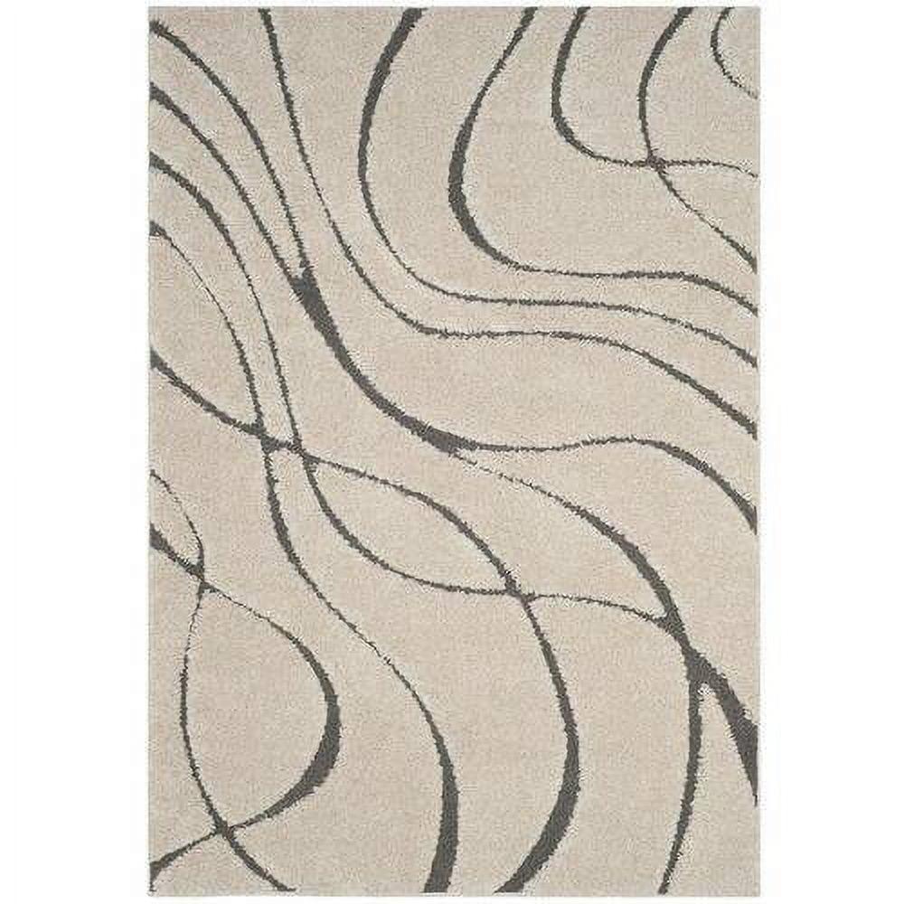 Florida Shag SG471 Power Loomed Area Rug  - Safavieh