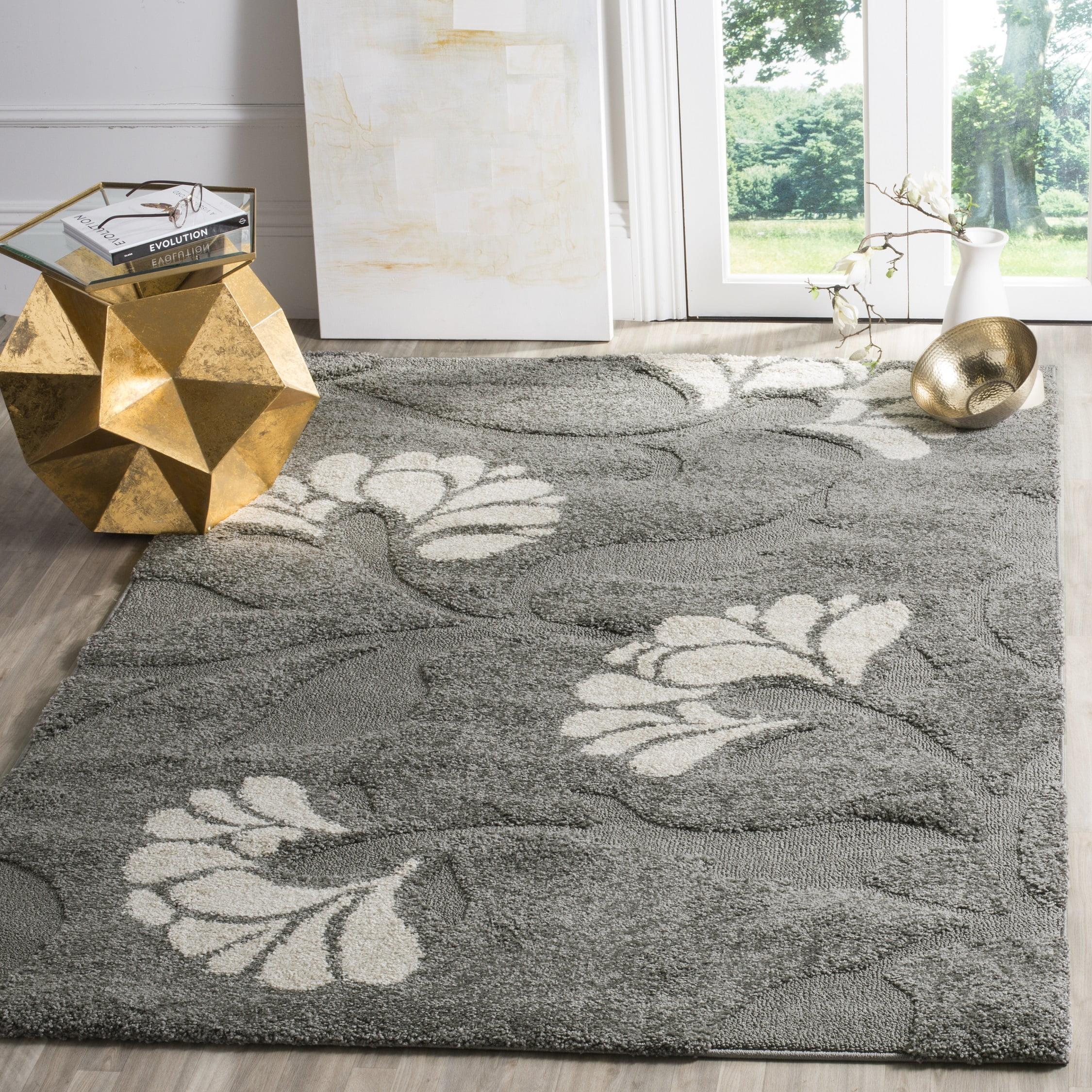 Florida Shag SG459 Power Loomed Rugs - Safavieh