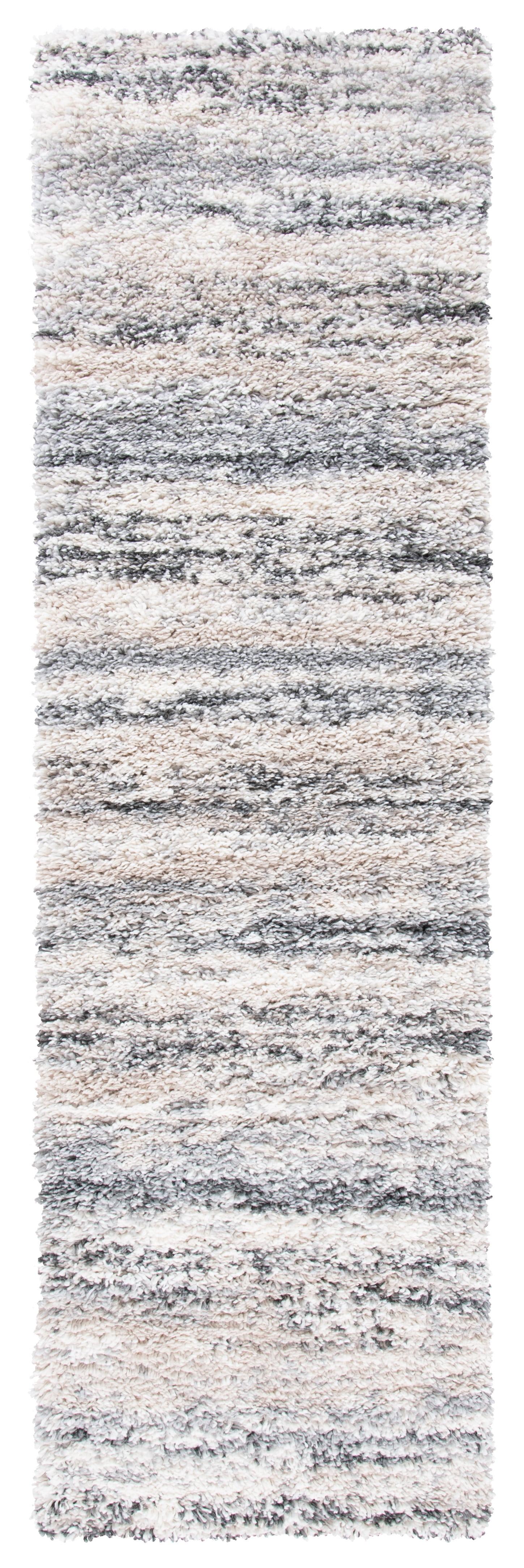Foundry Select Ashleigh-Louise Shag 800 Performance Striped Rug