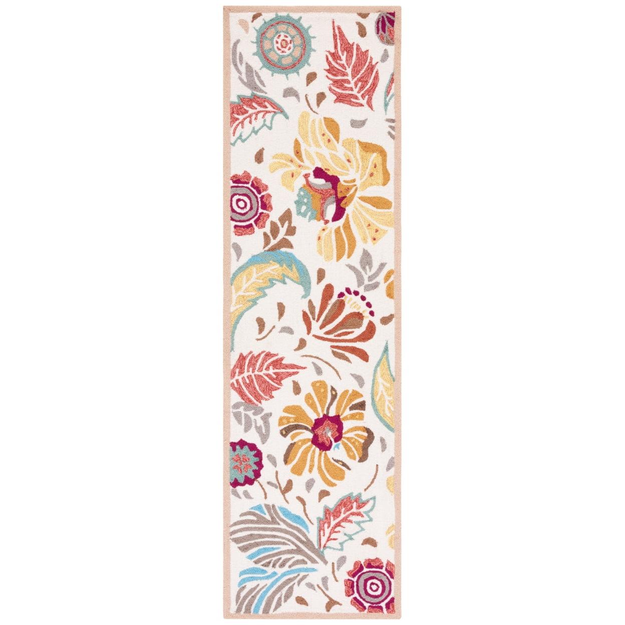 Safavieh Four Seasons Hand Hooked Performance Floral Rug