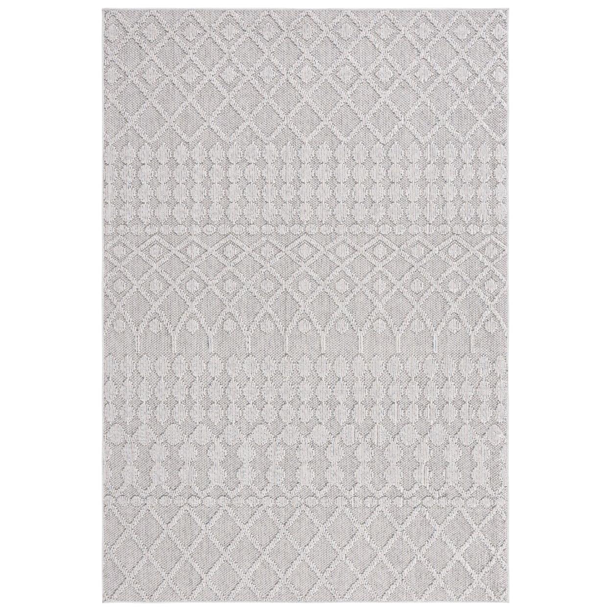 Galaxy GAL113 Power Loomed Indoor Area Rug - Blue/Grey - 6'7"x9' - Safavieh