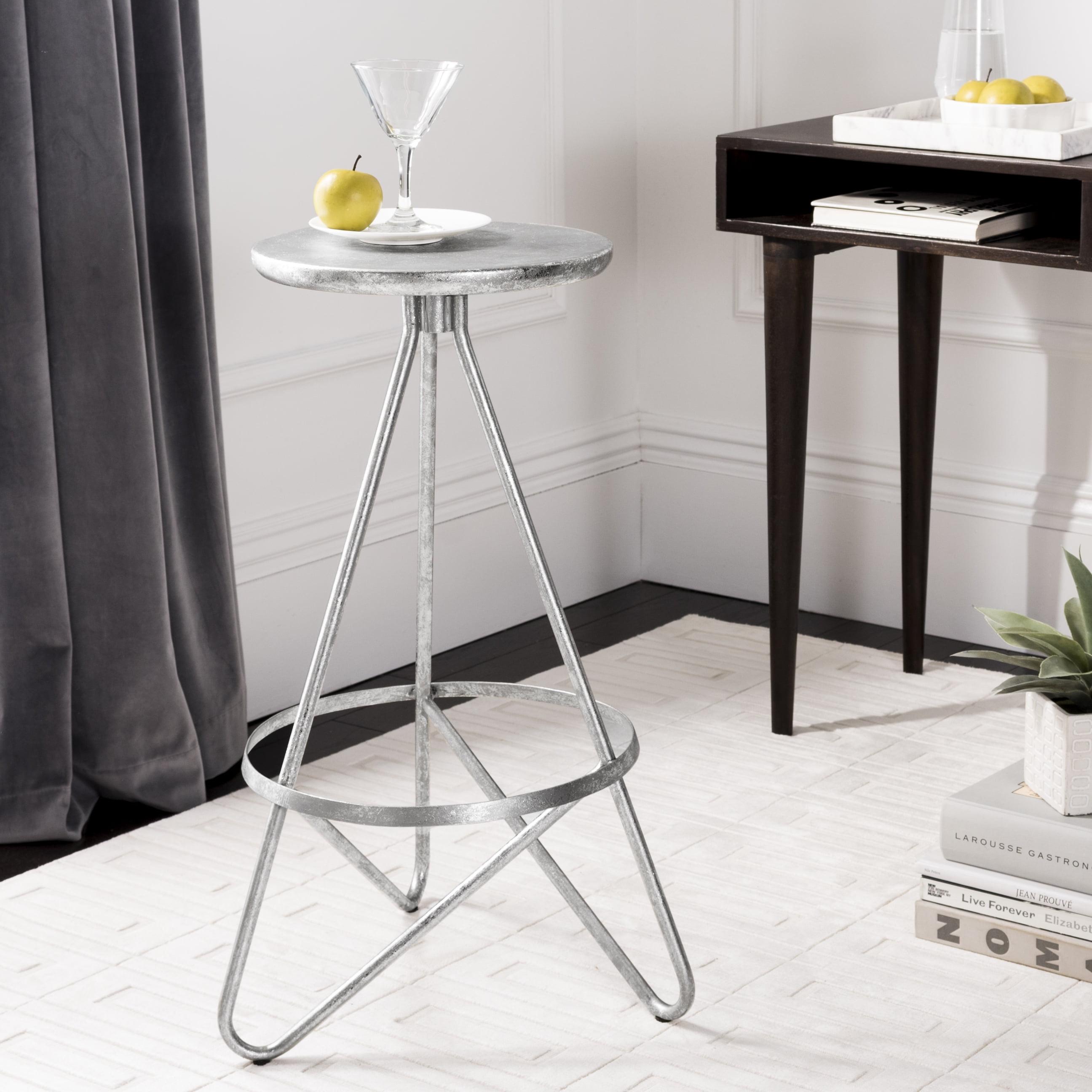 Galexia Bar Stool - BST3200 - Silver/Leaf - Safavieh