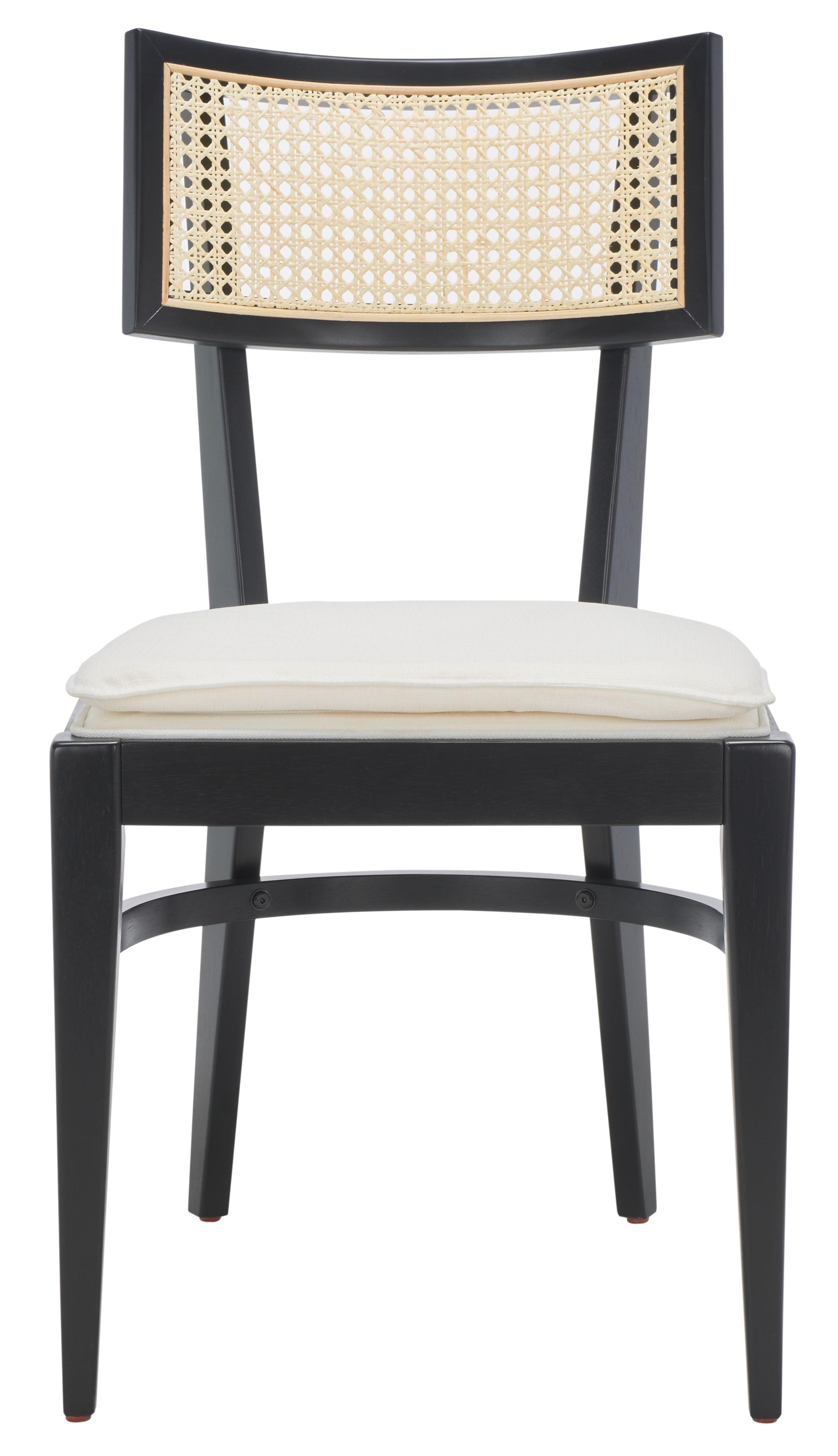 Galway Cane Dining Chair - DCH1007 - Black/Natural - Safavieh