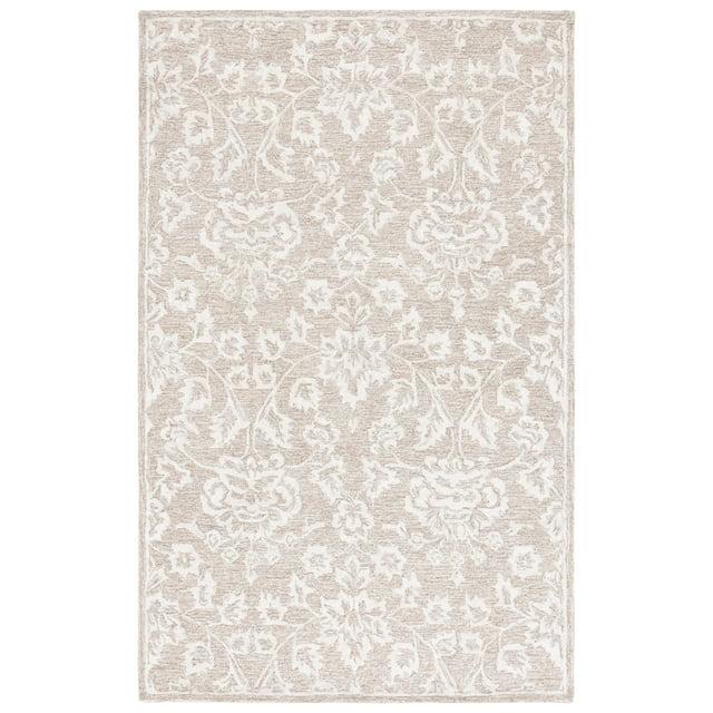 Glamour GLM651 Hand Tufted Area Rug - Beige/Ivory - 5'x8' - Safavieh.