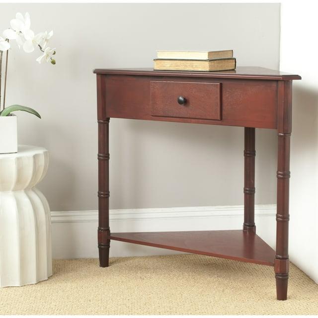 Gomez Corner Table - AMH5709E - red - Safavieh Couture