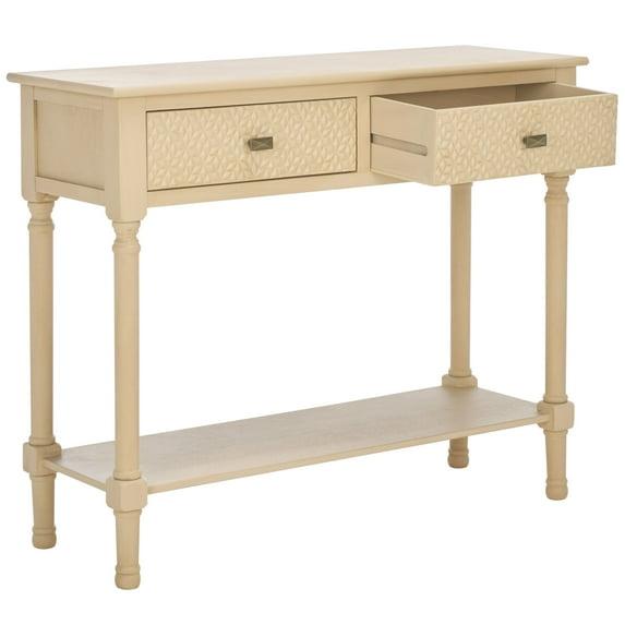 Halton 2 Drawer Console Table - Natural - Safavieh