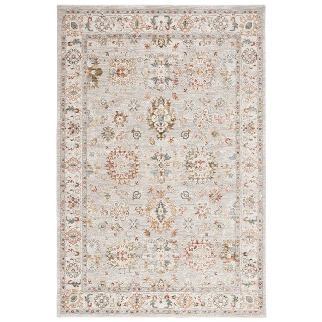 Hamilton HLT112 Power Loomed Area Rug - Gray/Rust - 8'9"x11'9" - Safavieh.