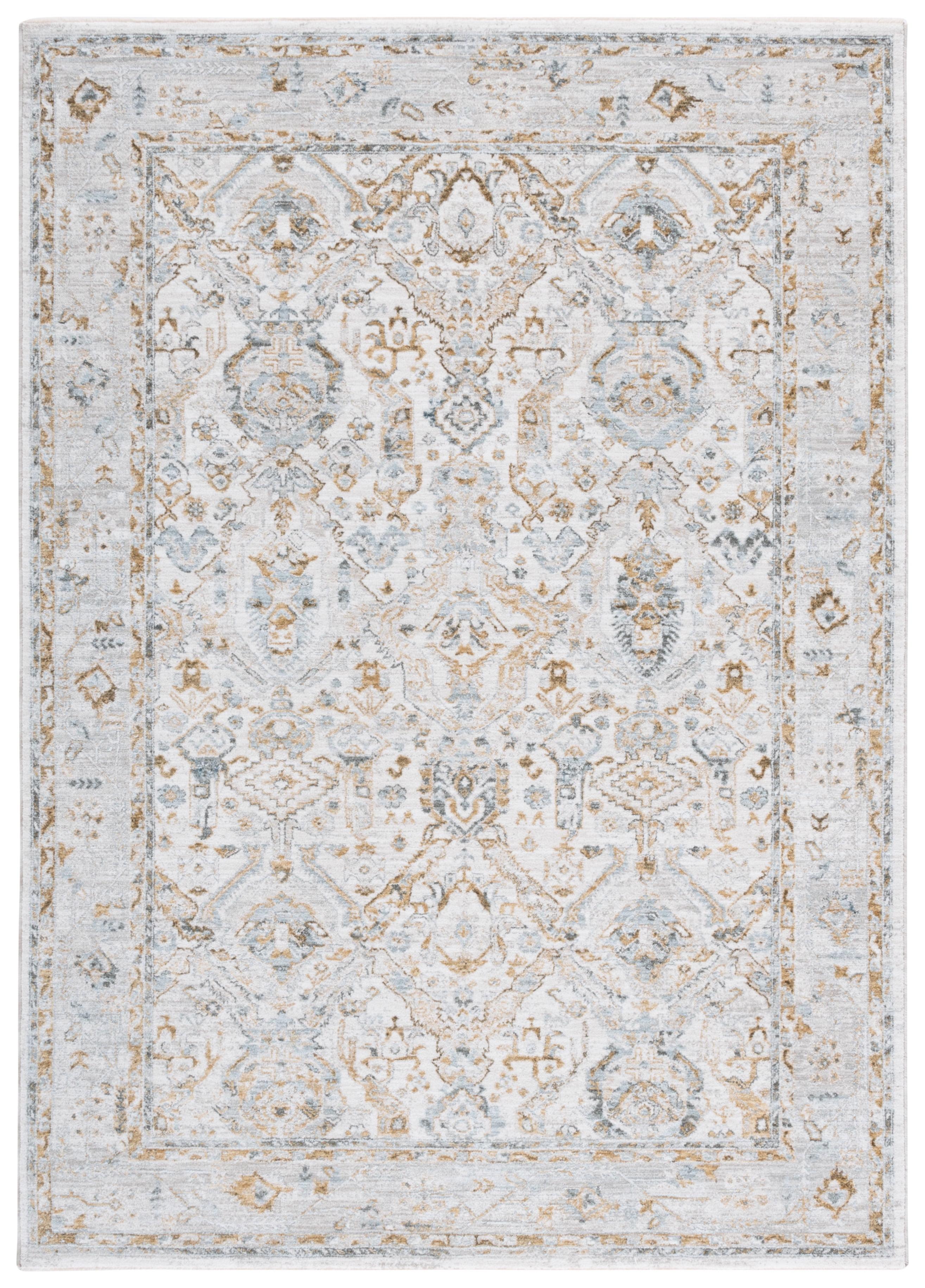 Hamilton HLT100 Power Loomed Area Rug - Gray/Blue - 4'x6' - Safavieh.