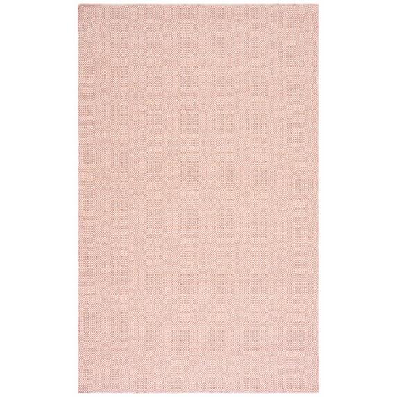 Hampton HTN230 Power Loomed Indoor/Outdoor Area Rug - Terracotta/Ivory - 8'x10' - Safavieh.