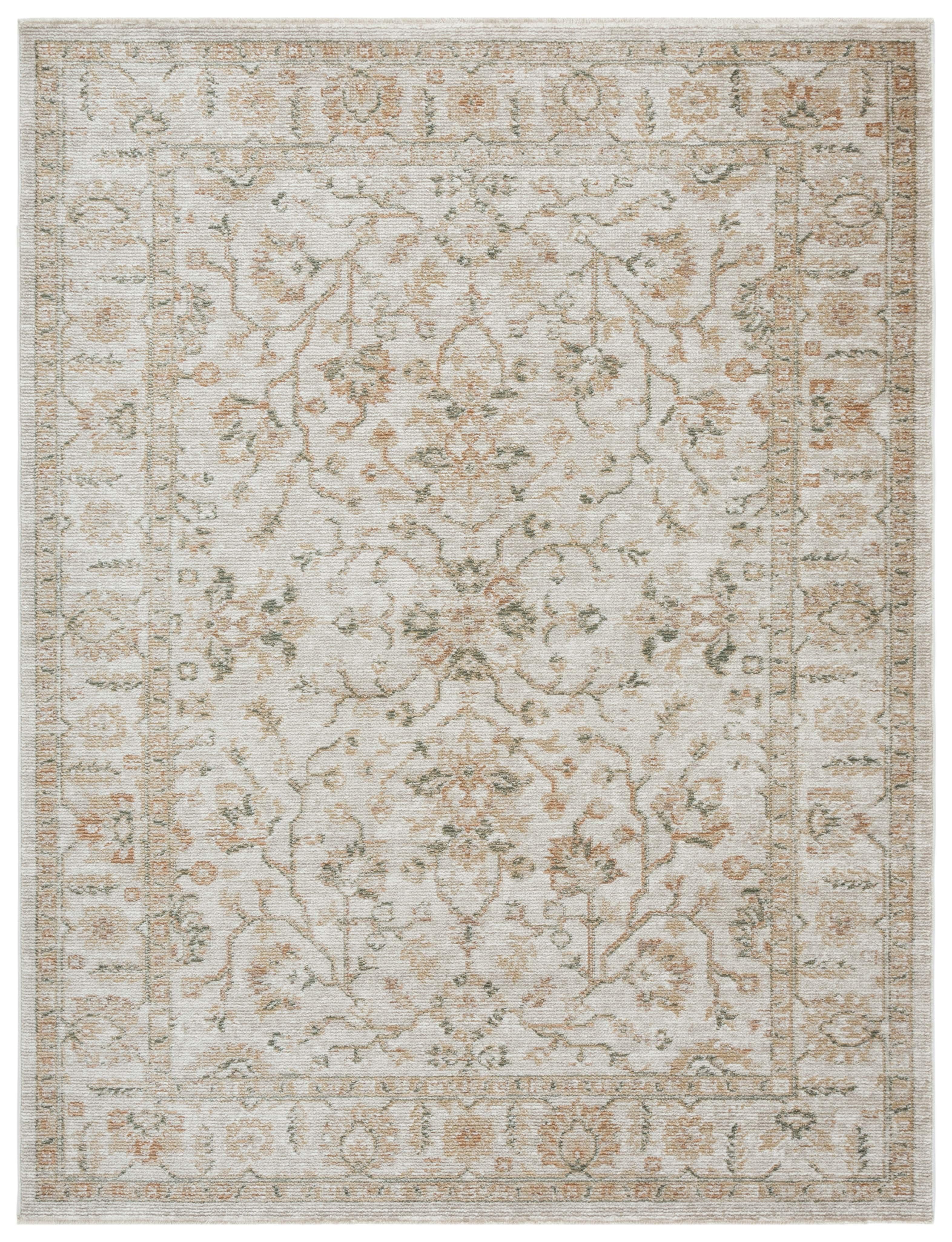 Isabella ISA912 Power Loomed Area Rug - Cream/Beige - 8'x10' - Safavieh.