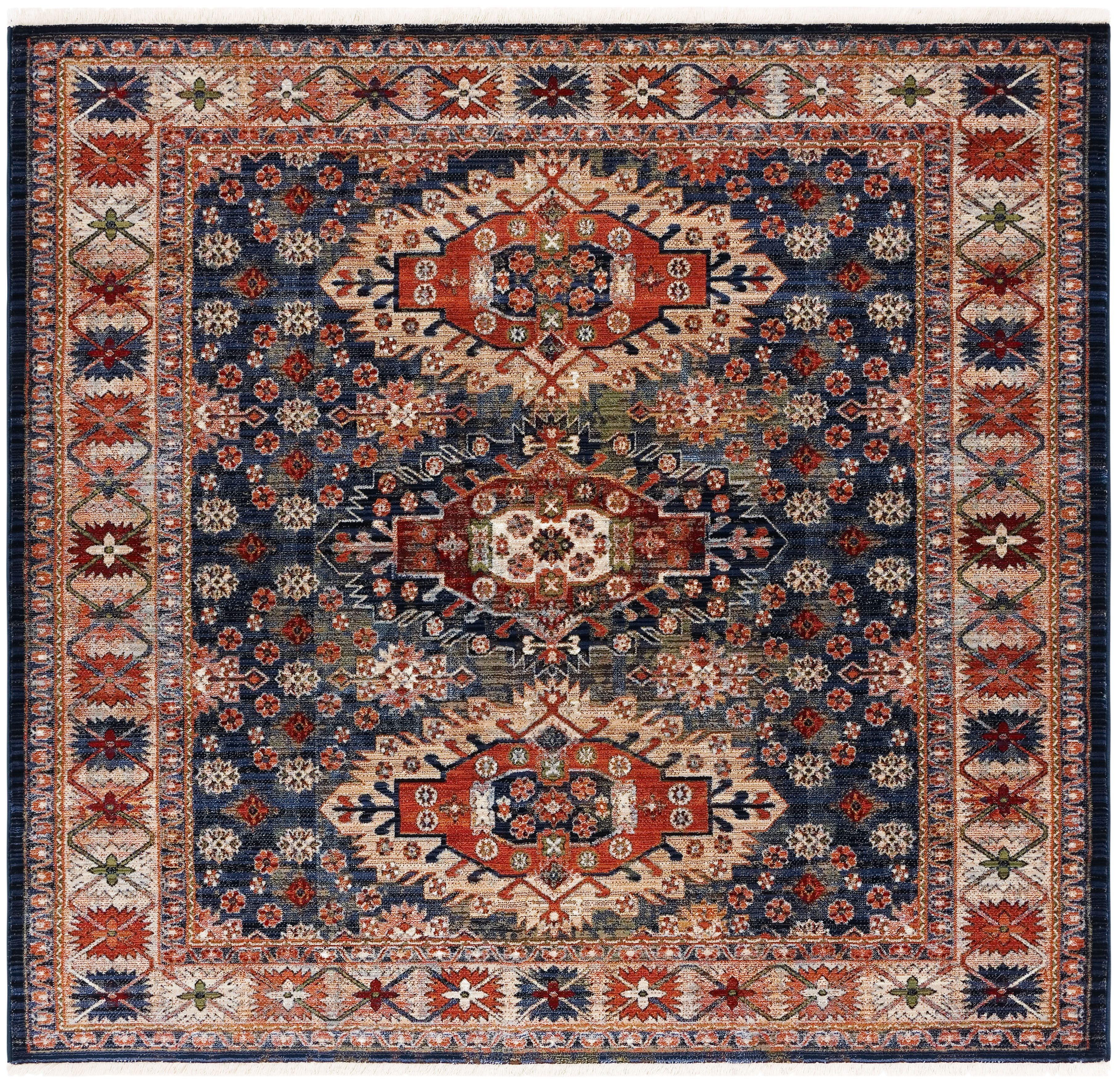 Herat HRT355 Power Loomed Area Rug  - Safavieh