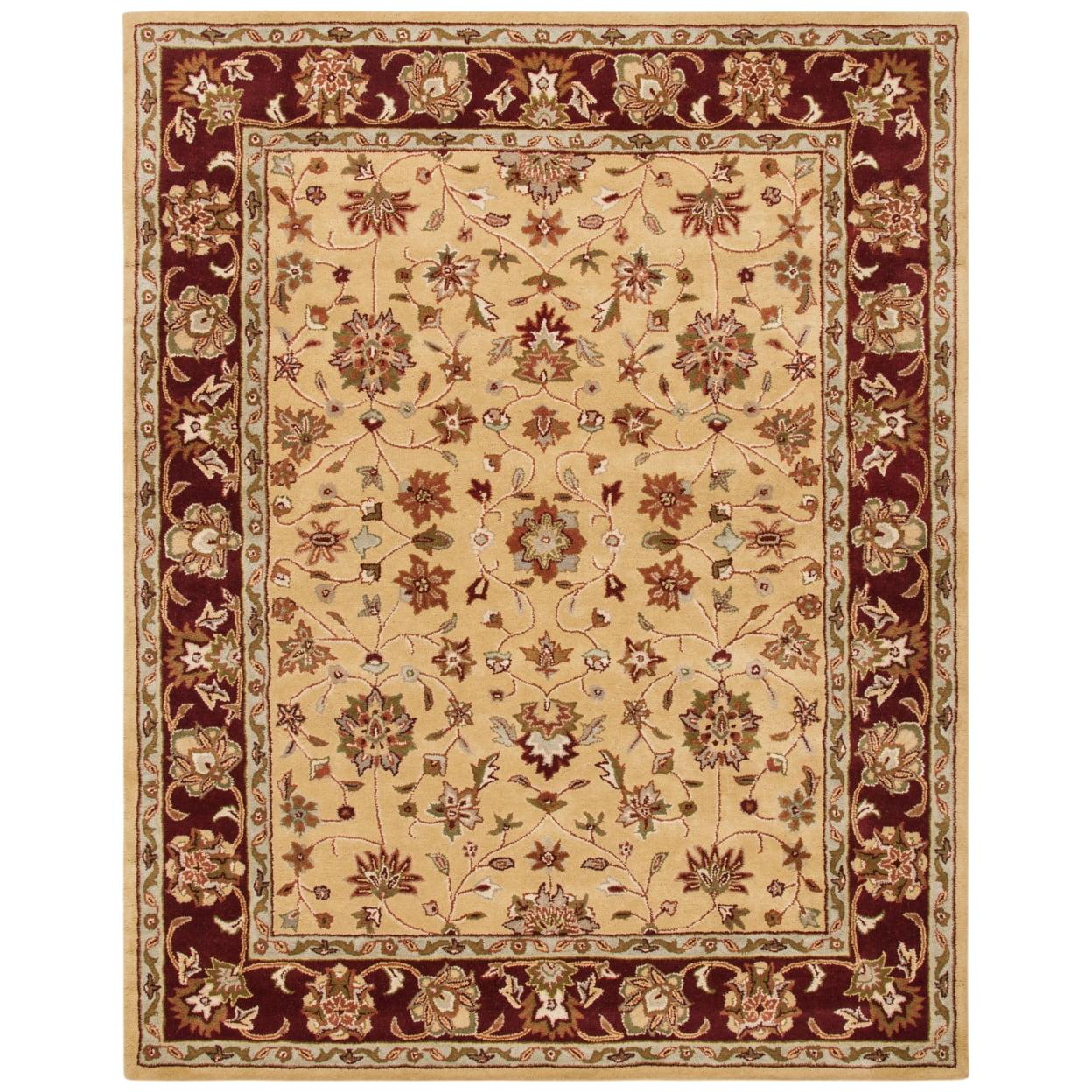 Heritage HG965 Handmade Accent Rug - 2'x3' - Ivory/Red - Safavieh