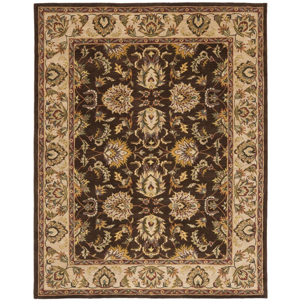 SAFAVIEH Heritage Duncan Oriental Area Rug, Brown/Ivory, 9'6" x 13'6"