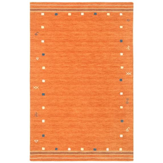 SAFAVIEH Heritage Kensington Traditional Wool Area Rug, Beige/Blue, 9' x 12'