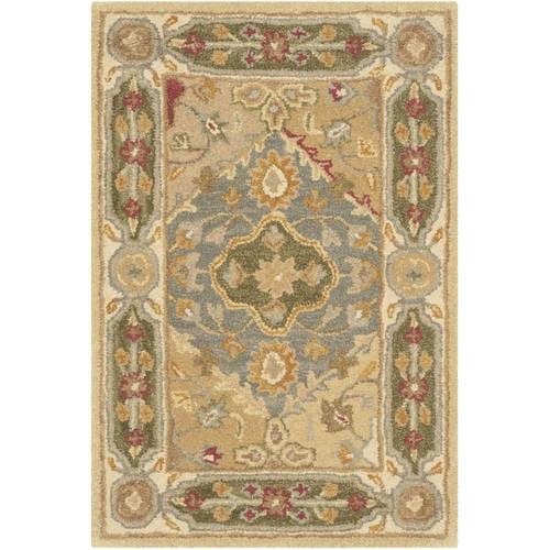 SAFAVIEH Heritage Regius Traditional Wool Area Rug, Multi/Ivory, 9'6" x 13'6"