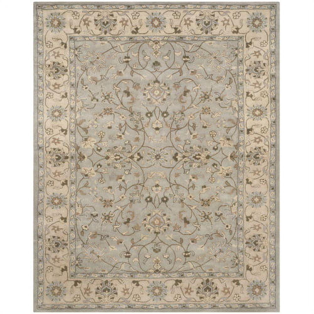 Heritage HG862 Hand Tufted Area Rug - Beige/Grey - 8'x10' - Safavieh.