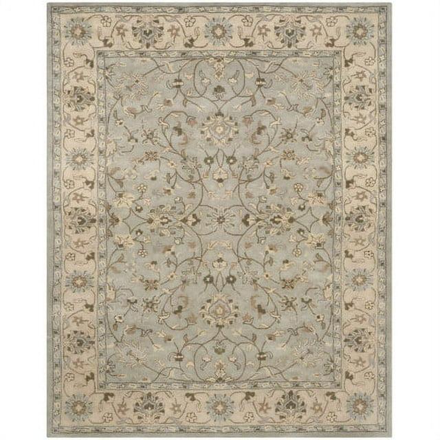 Heritage HG862 Hand Tufted Area Rug - Beige/Grey - 8'x10' - Safavieh.