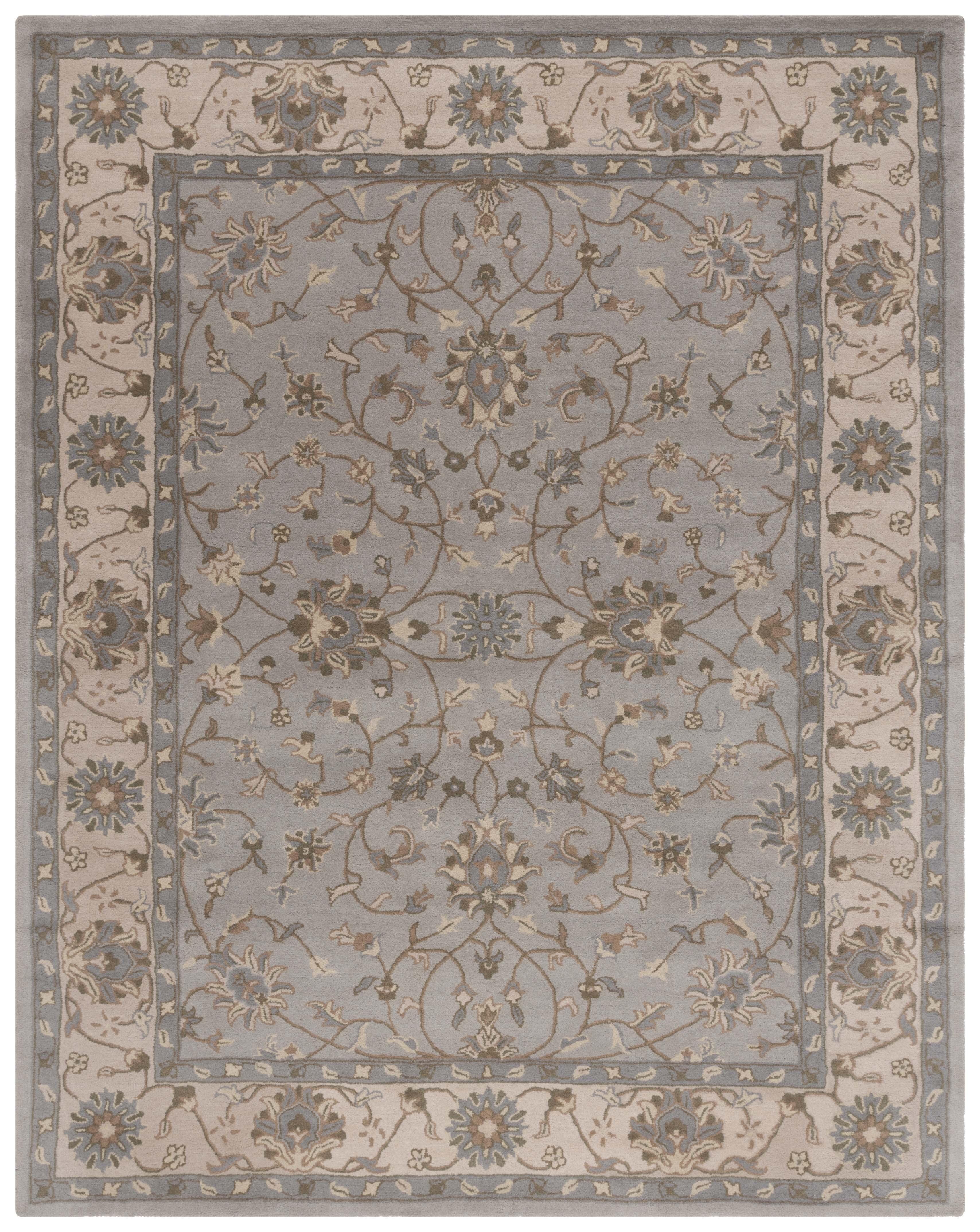 SAFAVIEH Heritage Rida Oriental Wool Area Rug, Beige/Grey, 9'6" x 13'6"