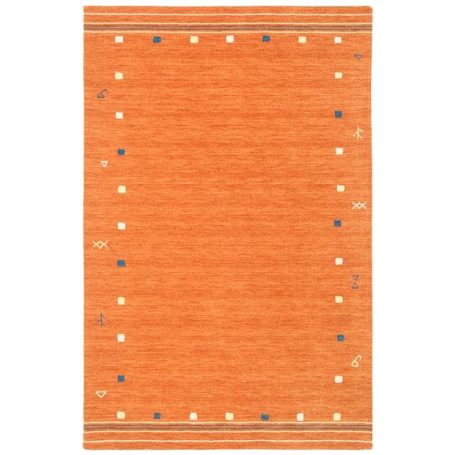 Heritage HG820 Hand Tufted Area Rug - Red/Natural - 7'6"x9'6" - Safavieh.