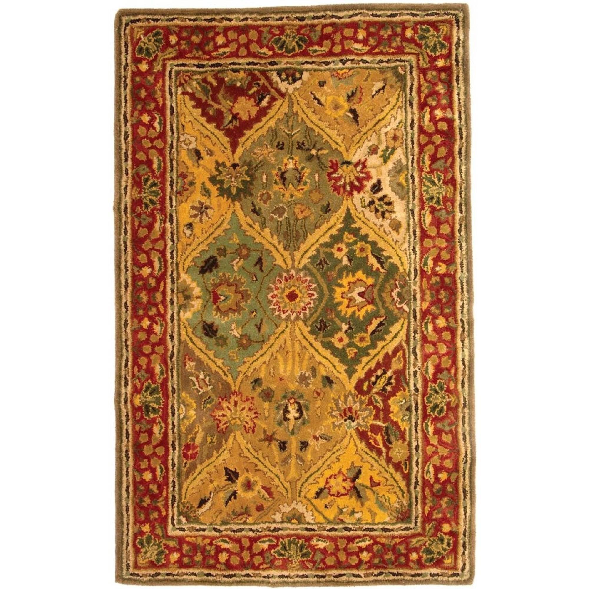 Heritage HG111 Handmade Accent Rug - 3'x5' - Multi - Safavieh