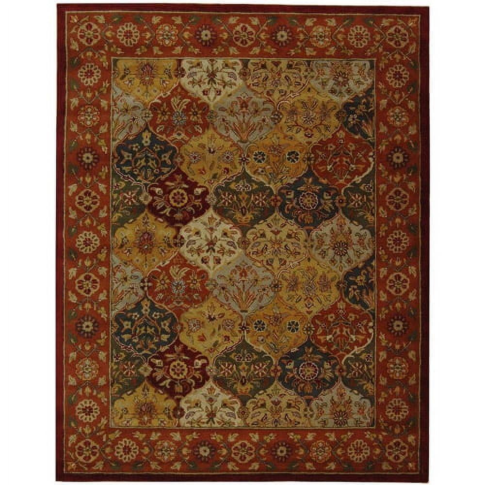 Heritage HG510 Hand Tufted Area Rug - Multi/Red - 6'x9' - Safavieh.