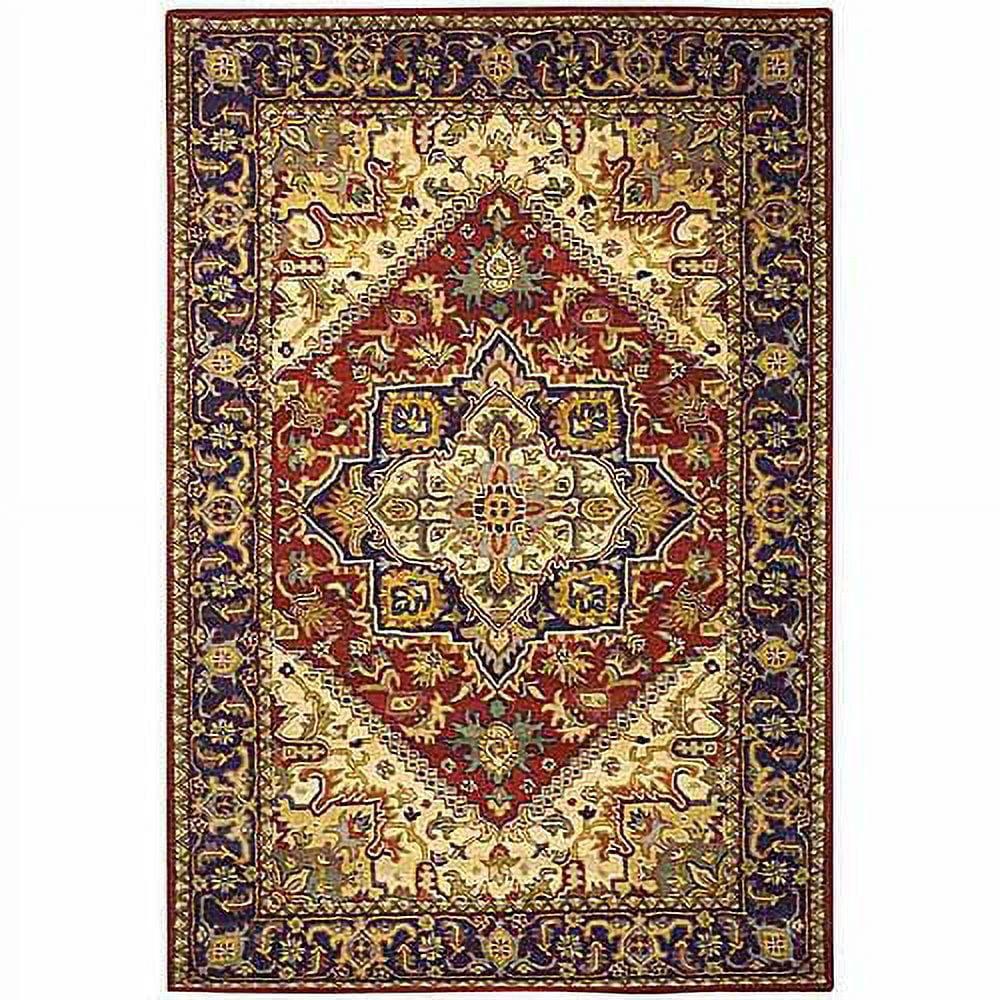 SAFAVIEH Heritage York Oriental Wool Area Rug, Red, 9'6" x 13'6"