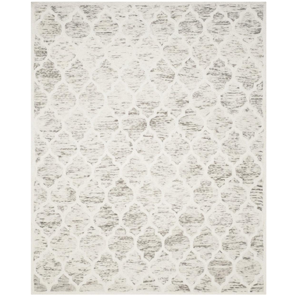 Himalaya HIM121 Hand Loomed Area Rug - Grey/Ivory - 5'x8' - Safavieh.