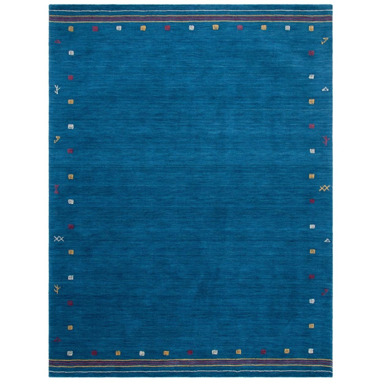 Himalaya HIM563 Handmade Area Rug - 8'x10' - Blue - Safavieh
