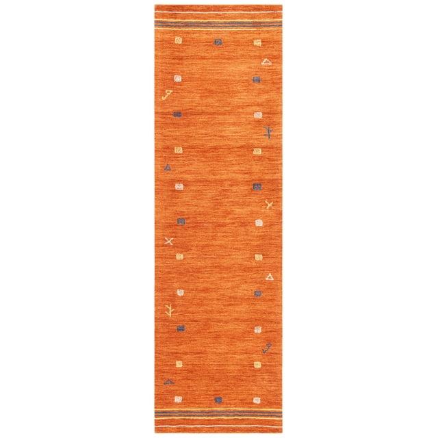 Himalaya HIM563 Handmade Area Rug - 6'x6' - Rust - Safavieh