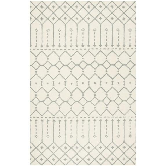 Himalaya HIM903 Handmade Accent Rug - 3'x5' - Ivory/Grey - Safavieh