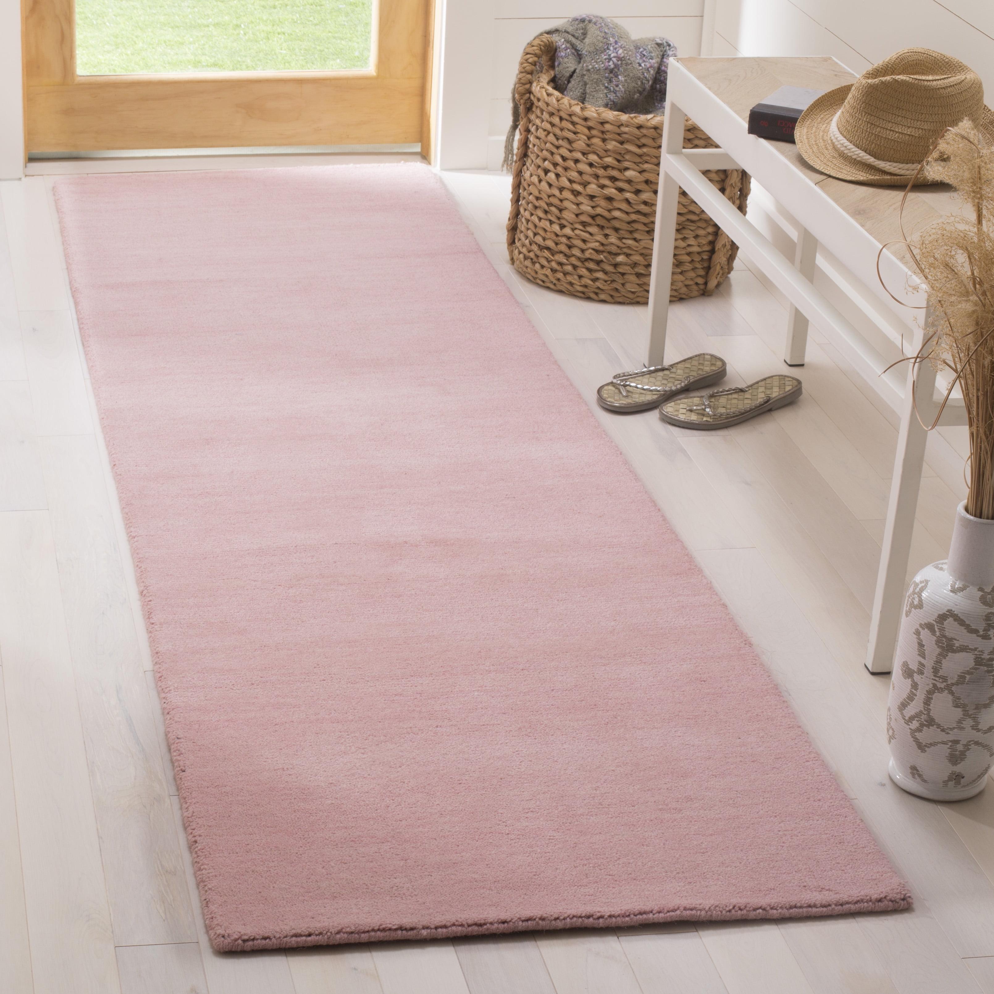 Himalaya HIM311 Hand Loomed Runner Rug - Light Pink - 2'3"x8' - Safavieh.