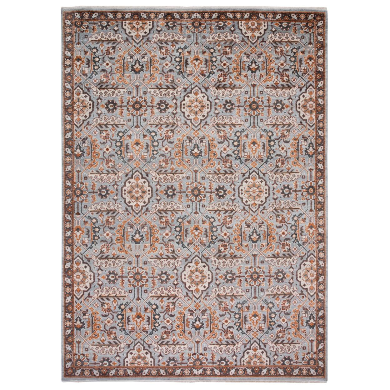 Hand-Knotted Himalayan Elegance Wool Rug - Blue, 3' x 5'