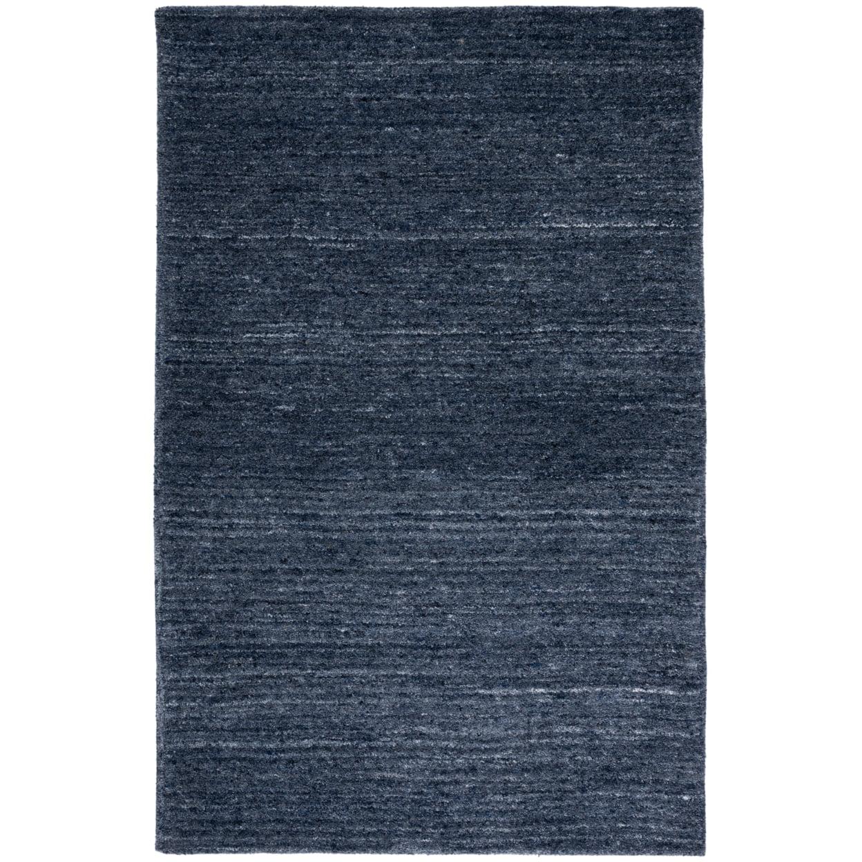 Himalaya HIM413 Handmade Area Rug - 6'x9' - Black/Grey - Safavieh