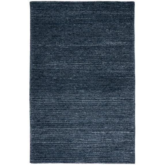 Himalaya HIM413 Handmade Area Rug - 6'x9' - Black/Grey - Safavieh