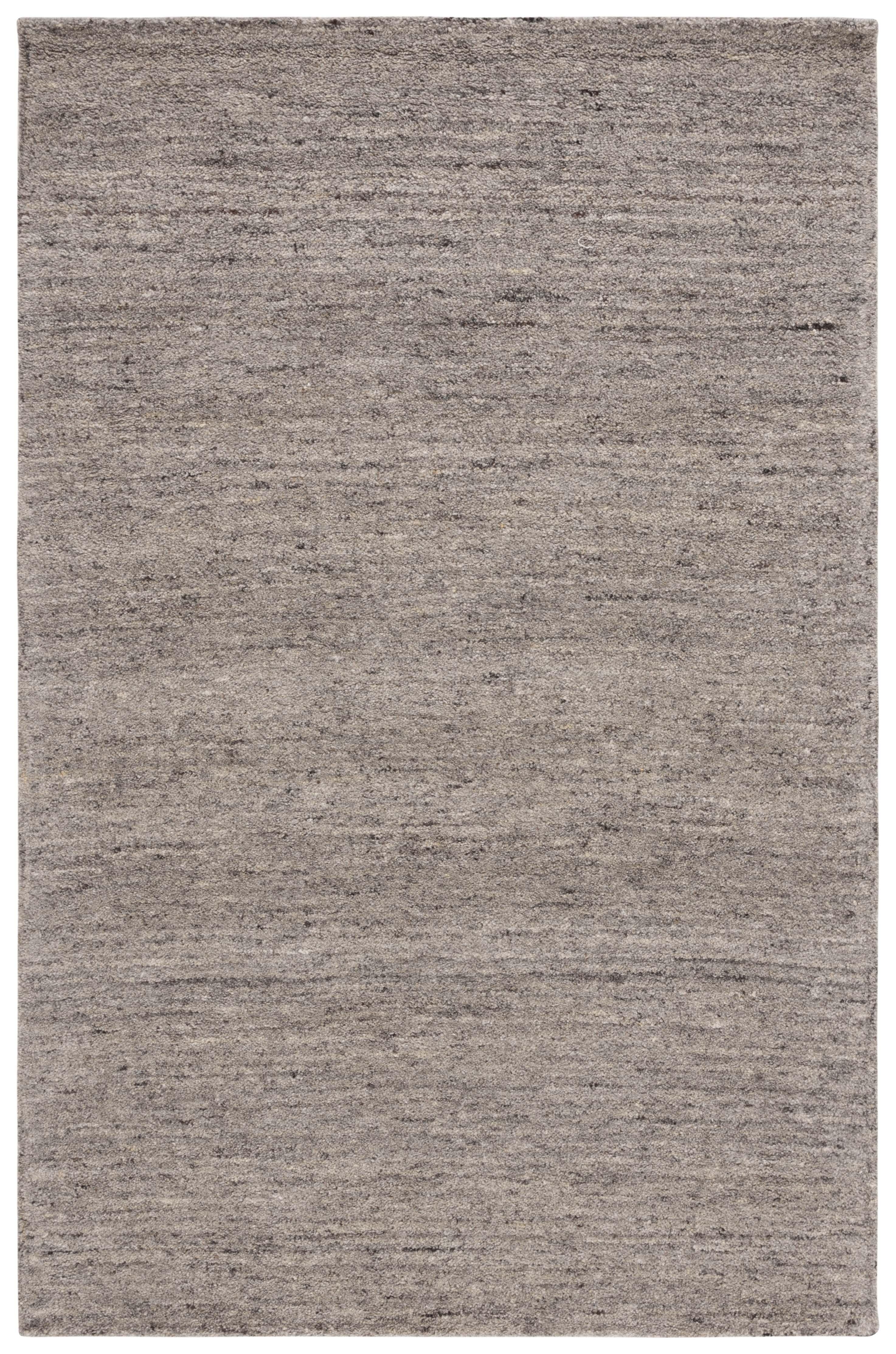 SAFAVIEH Himalaya Flanagan Solid Area Rug, Light Grey, 4' x 6'