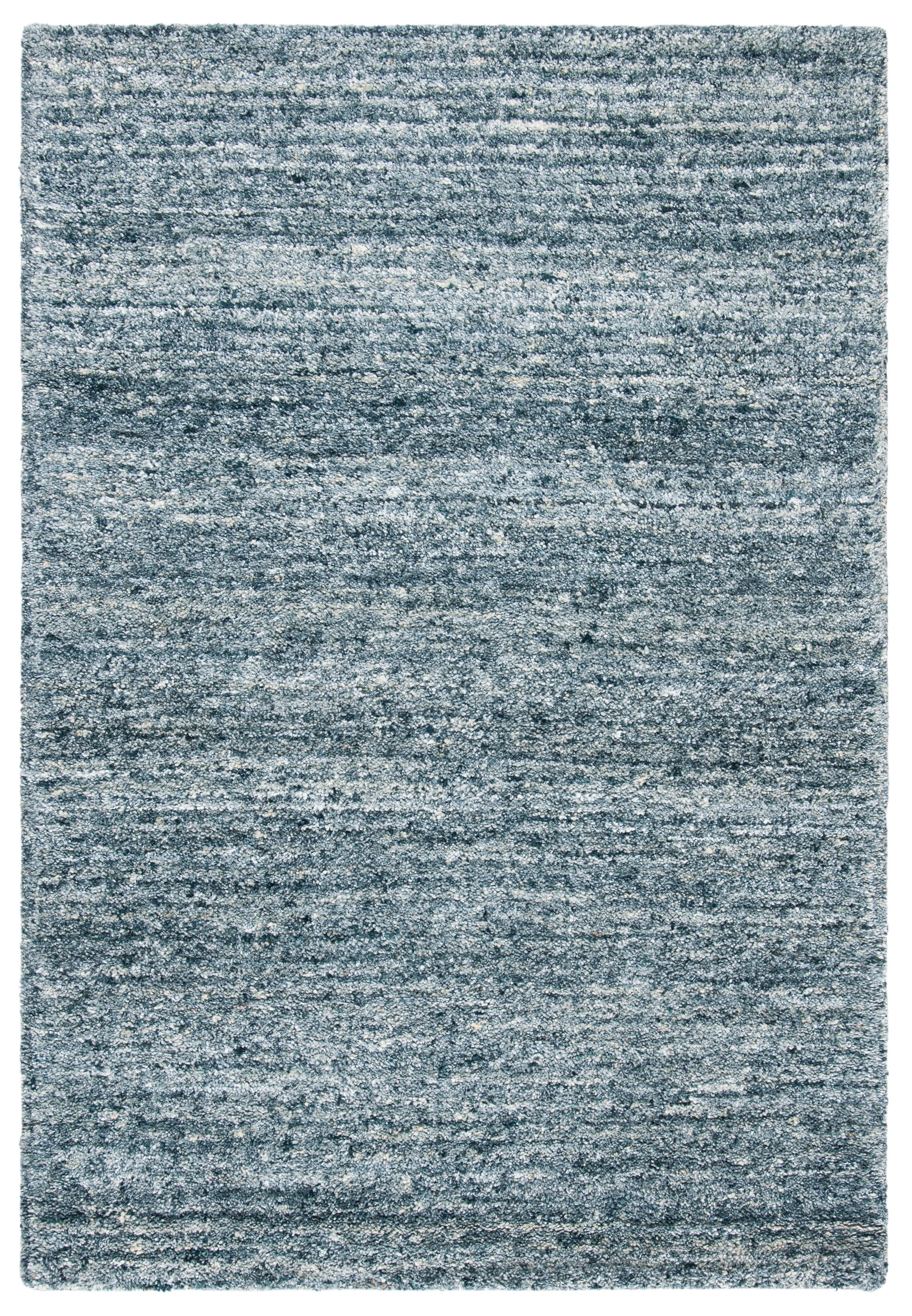 Himalaya HIM413 Hand Tufted Area Rug - Blue/Gold - 4'x6' - Safavieh..