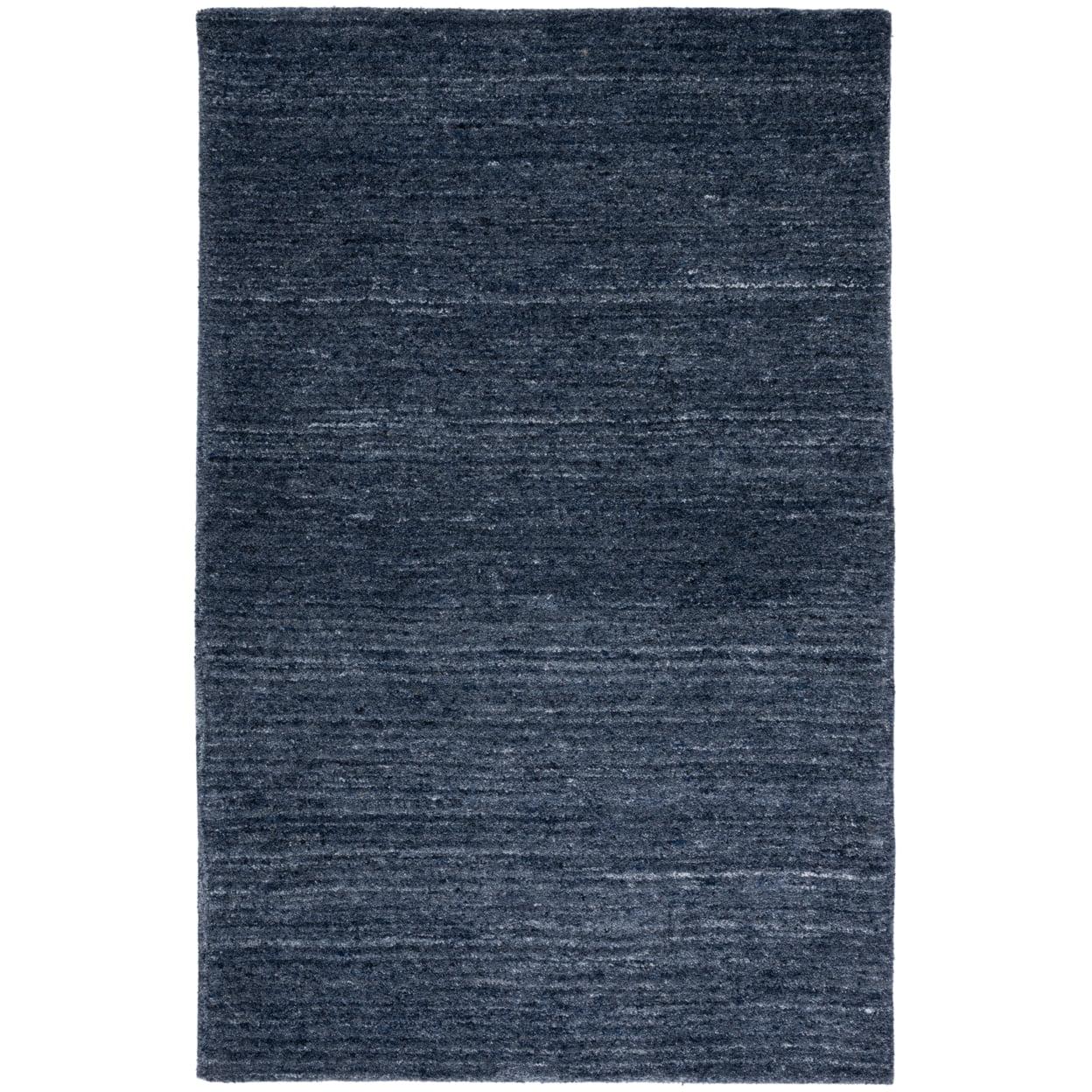 Himalaya HIM413 Hand Tufted Area Rug - Black/Gray - 5'x8' - Safavieh..