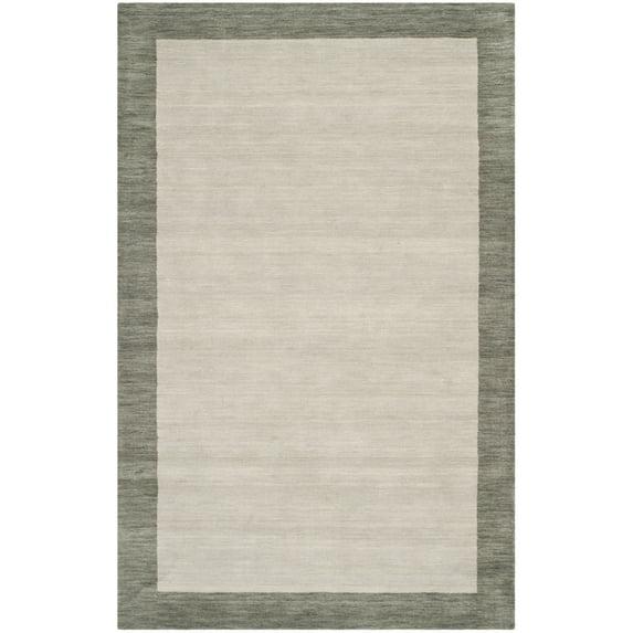 Himalaya HIM580 Hand Loomed Area Rug - Light Grey/Dark Grey - 5'x8' - Safavieh.