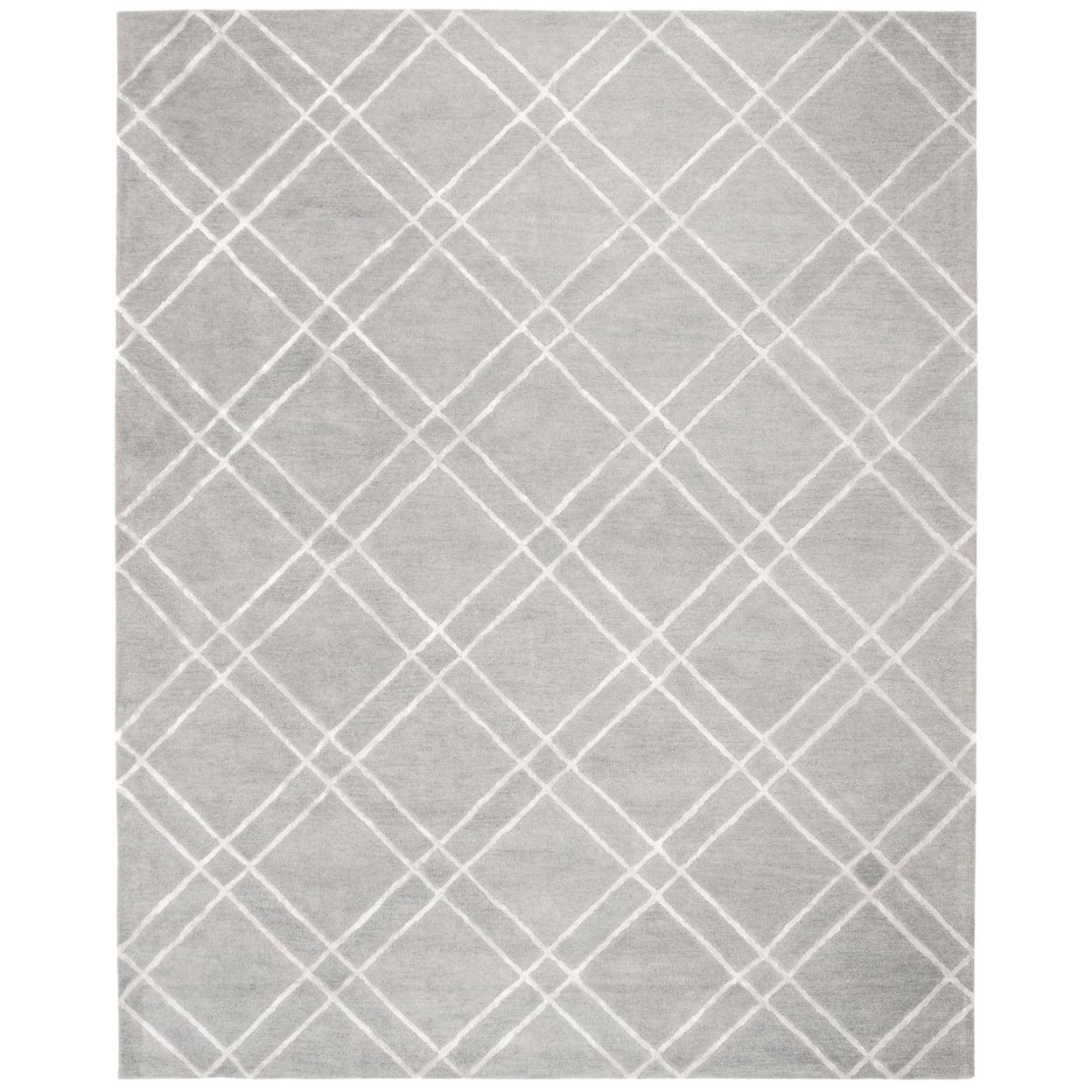 Himalaya HIM901 Handmade Accent Rug - 2'x3' - Grey/Silver - Safavieh