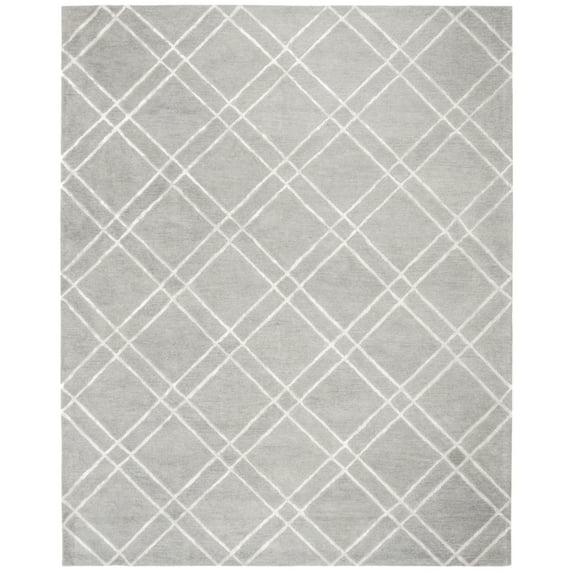 Himalaya HIM901 Handmade Accent Rug - 2'x3' - Grey/Silver - Safavieh
