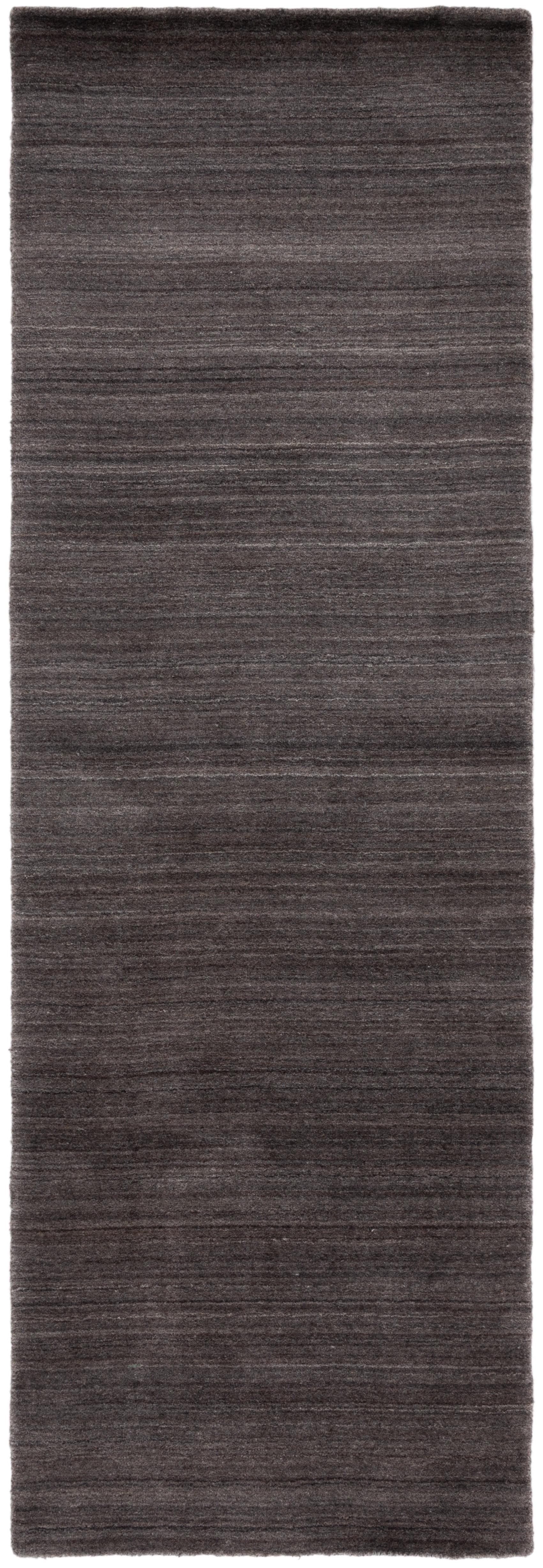 Himalaya HIM820 Handmade Runner Rug - 2'3"x6' - Charcoal - Safavieh
