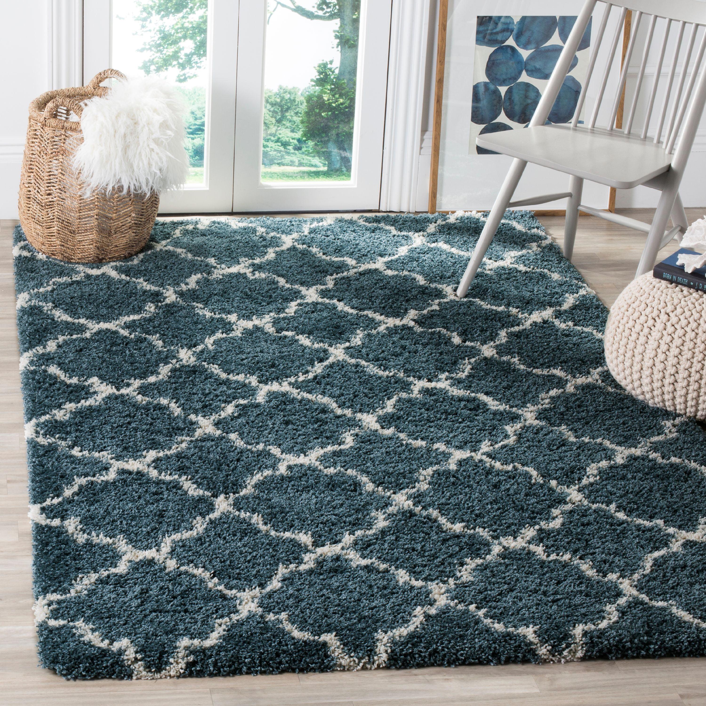 Hudson Shag SGH282 Power Loomed Area Rug  - Safavieh