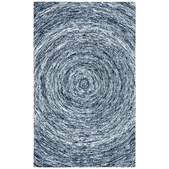 Ikat IKT633 Hand Tufted Accent Rug - Grey - 3'x5' - Safavieh