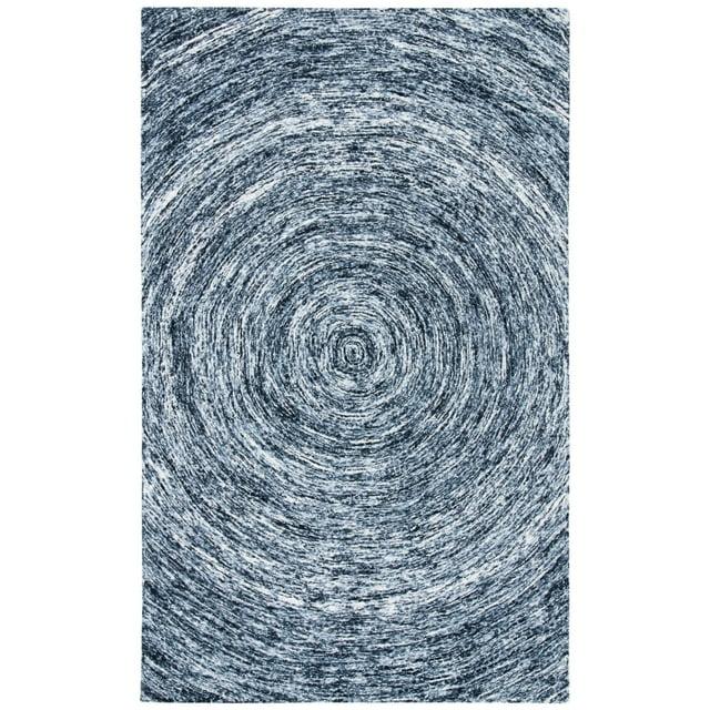 Ikat IKT633 Hand Tufted Accent Rug - Grey - 3'x5' - Safavieh