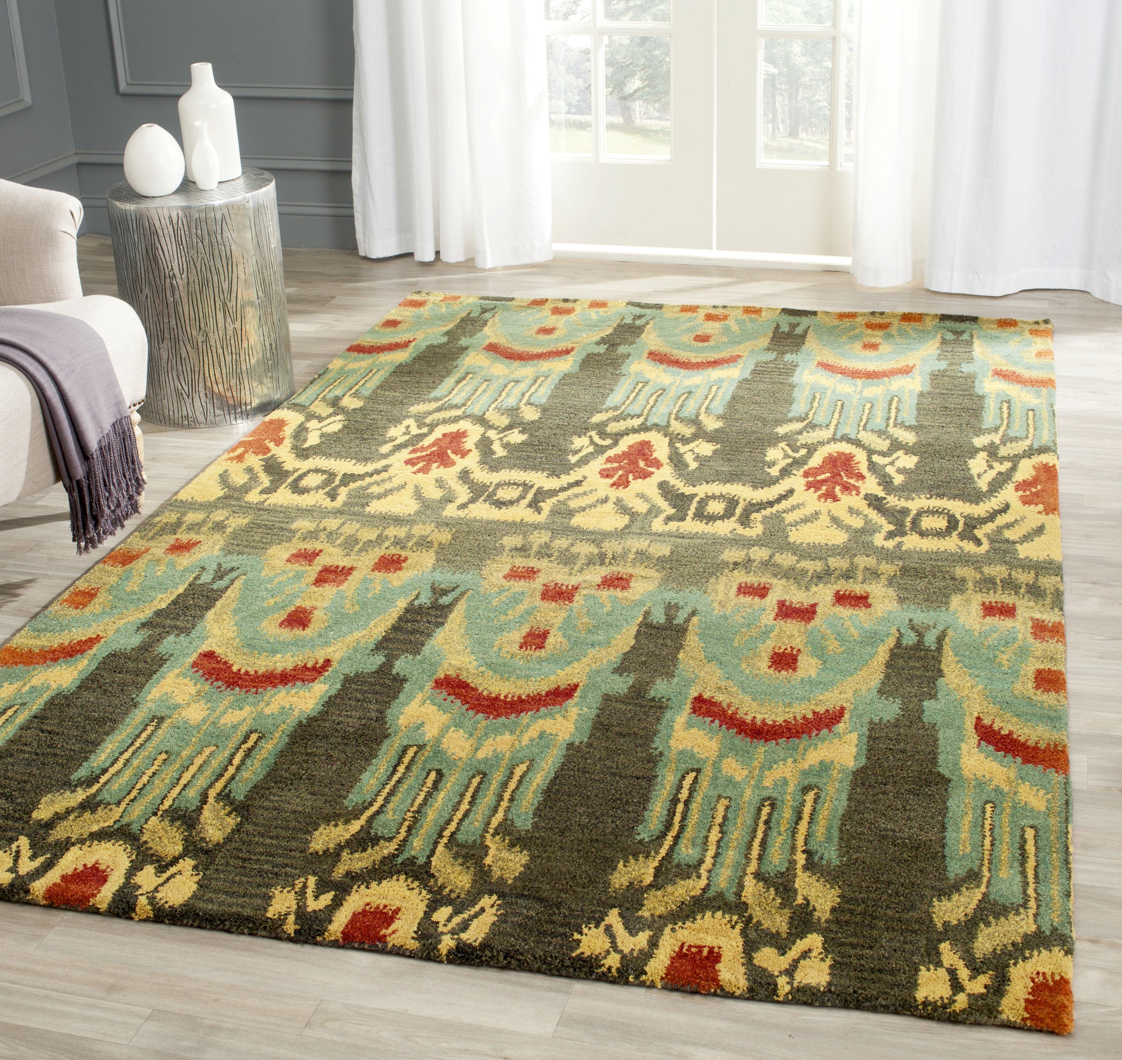 Ikat IKT464 Hand Tufted Area Rug  - Safavieh