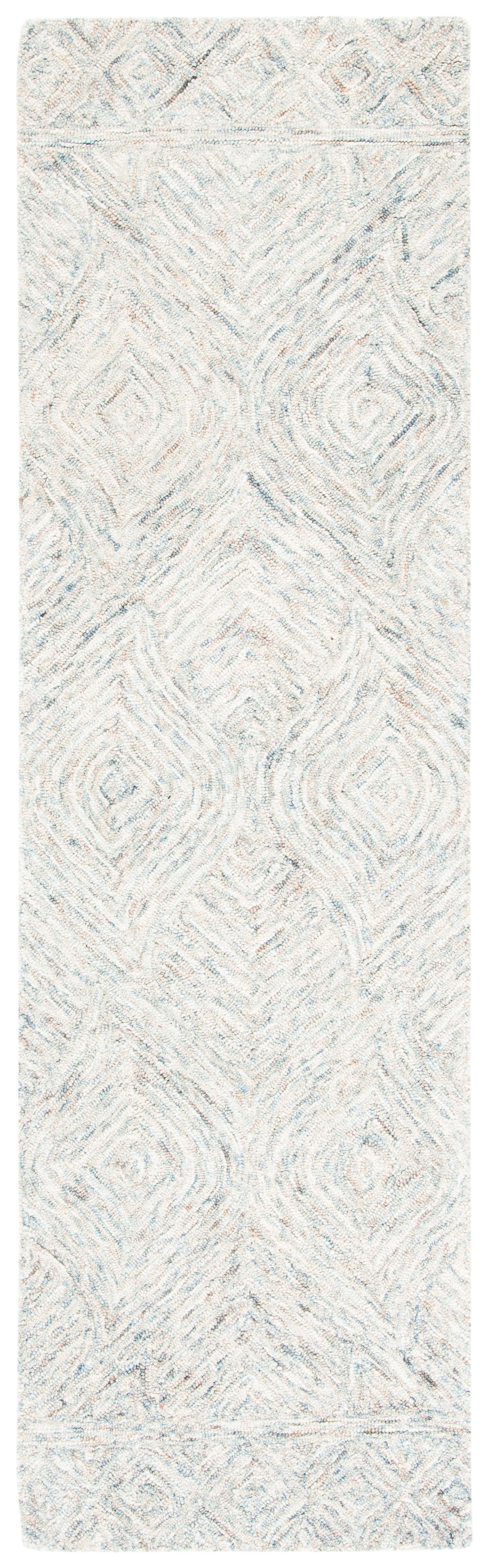 Ikat IKT703 Hand Tufted Runner Rug - Beige/Grey - 2'3"x8' - Safavieh.
