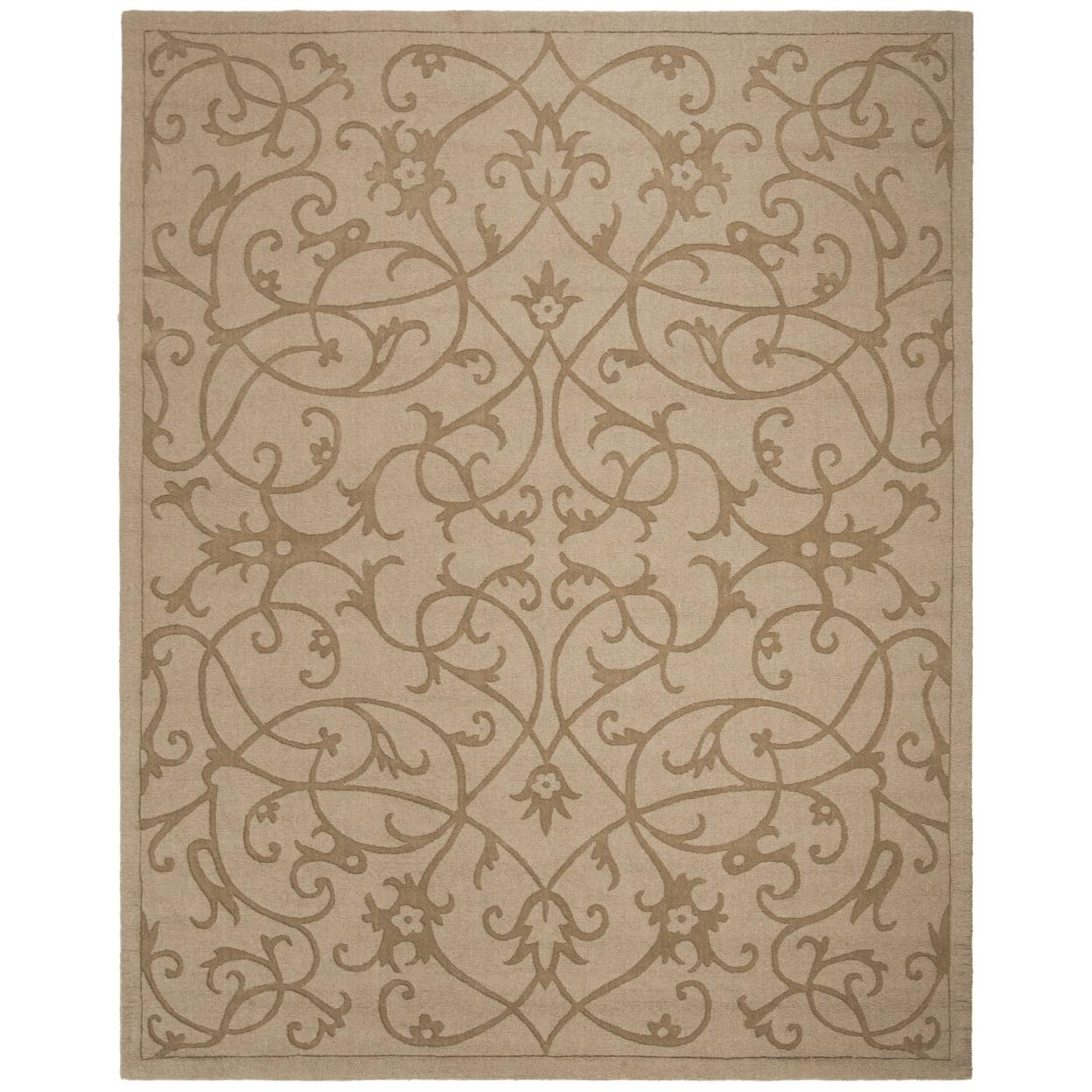 Impressions IM341 Hand Loomed Area Rug - Light Brown - 5'x8' - Safavieh.