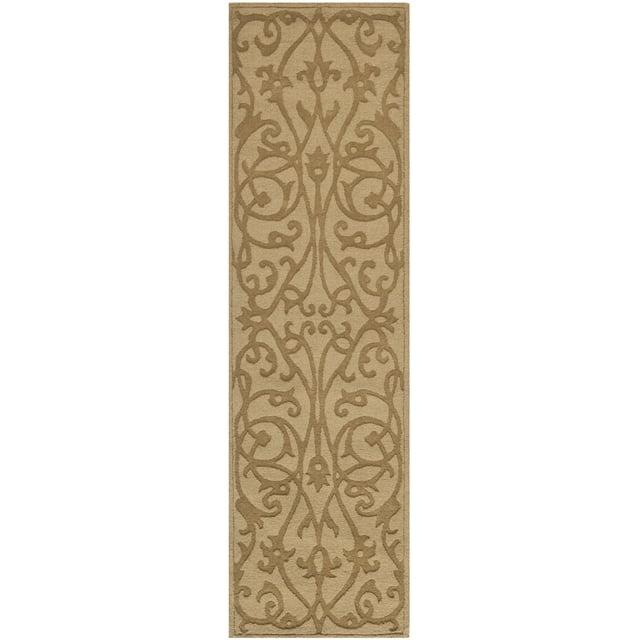 SAFAVIEH Impressions IM341D Handmade Light Brown Rug