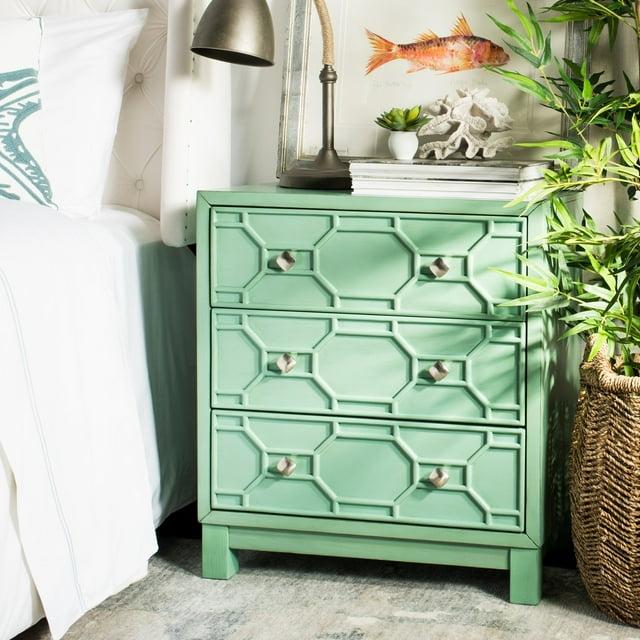 Izumi 3 Drawer Chest - CHS9201 - Turquoise - Safavieh