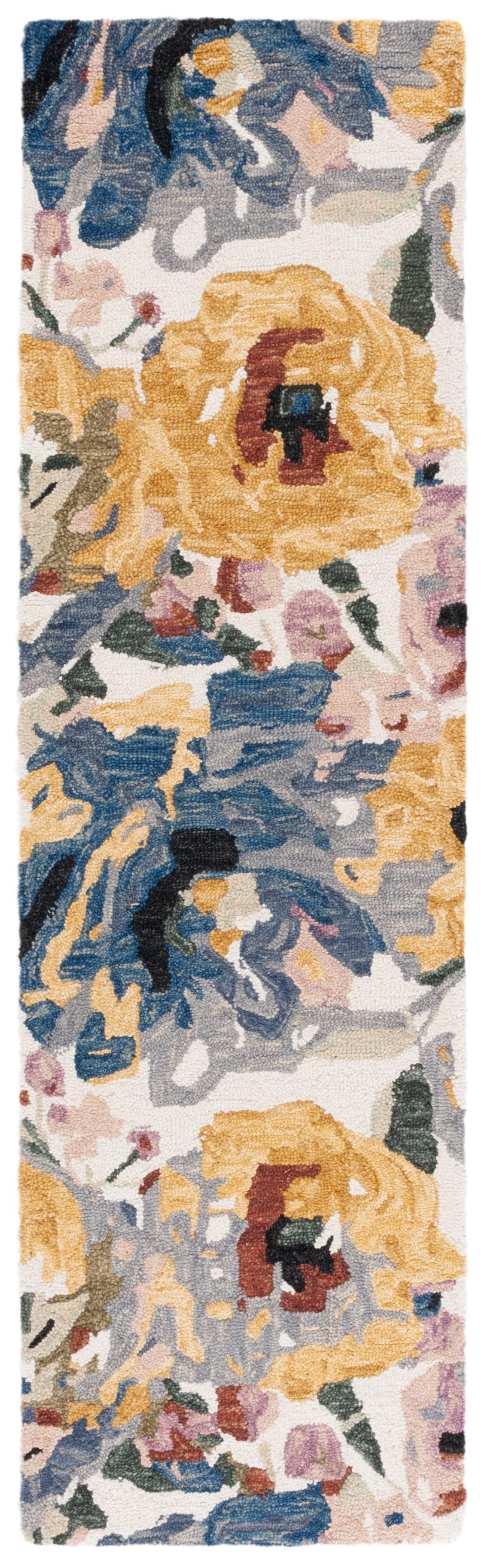 Jardin Hand Tufted Wool Floral Rug